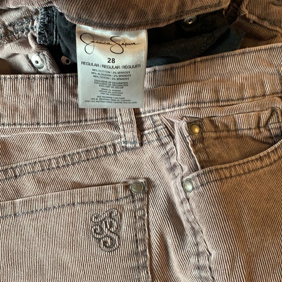 jessica simpson forever skinny corduroy pants 28 - Picture 6 of 13